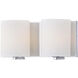 Bridgewater 2 Light 11.75 inch Chrome Bath Vanity Light Wall Light