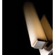 Vogue Wall Sconce Wall Light in 3500K, 15in., Brushed Nickel
