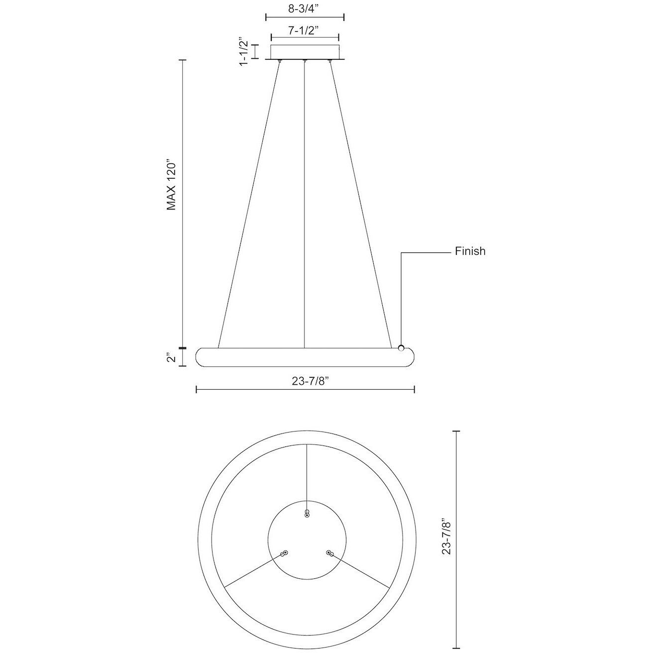 Cumulus Minor Pendant Ceiling Light
