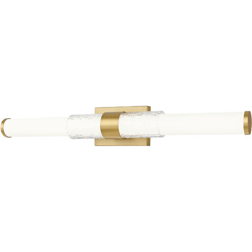 Egon LED 32 inch Modern Gold Bath Vanity Light Wall Light