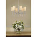 Allure 6 Light 26 inch Brushed Nickel Chandelier Ceiling Light