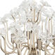 Wildflower 6 Light 26 inch Gold Dust/Artifact Chandelier Ceiling Light, Smithsonian Collaboration