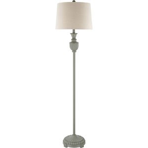 Elgood 59 inch 150.00 watt Taupe Floor Lamp Portable Light