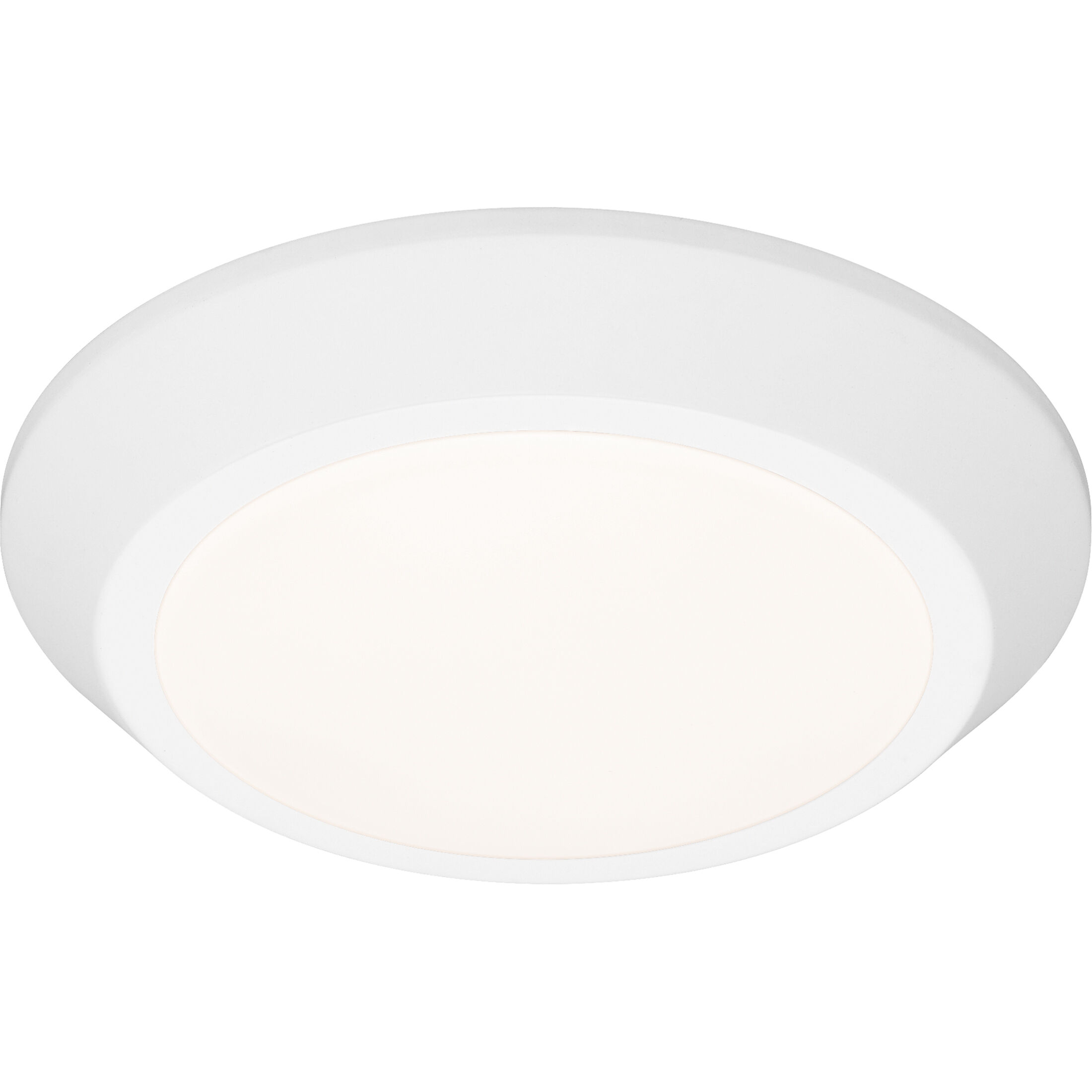 Verge LED 6 inch White Lustre Flush Mount Ceiling Light