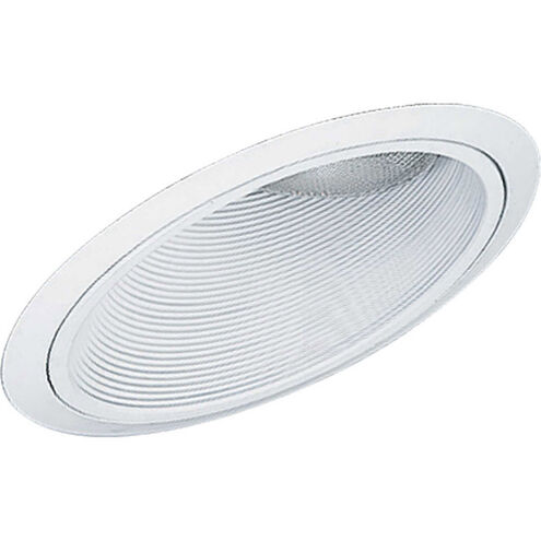 Recessed Lighting White Recessed Sloped Ceiling Trim in Matte White