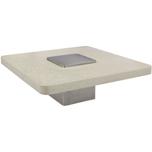 Plateau 48.25 X 48.25 inch Silver Cocktail Table