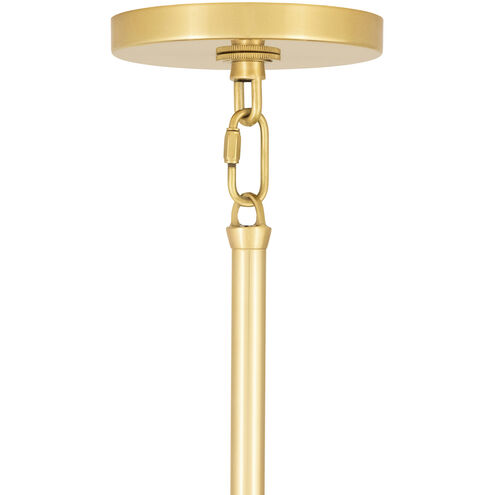 Elliott LED 23 inch Modern Brass Pendant Ceiling Light