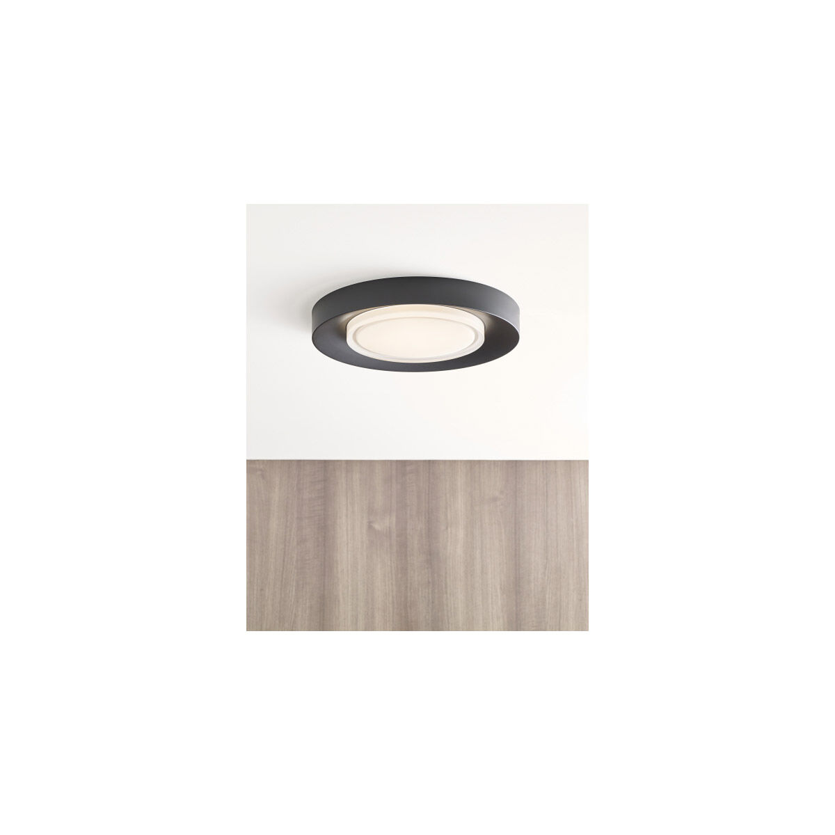 Sean Lavin Hilo LED 16.6 inch Natural Brass Flush Mount Ceiling Light, Integrated LED