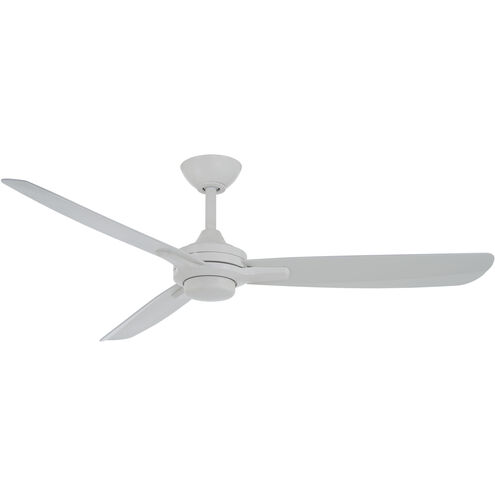 Rudolph 52 inch Flat White Ceiling Fan
