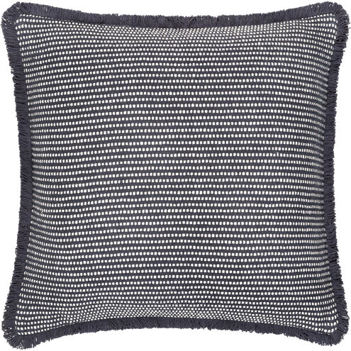 Cotton Fringe 22 inch Pillow Cover