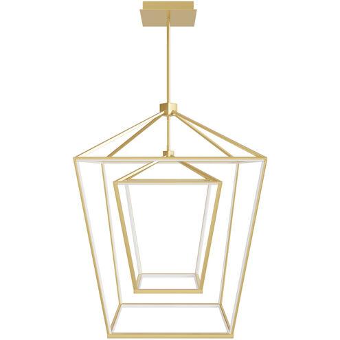 Park Ave. LED 30 inch Gold Pendant Ceiling Light