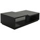 Shift 65 X 33 inch Matte Black Coffee Table