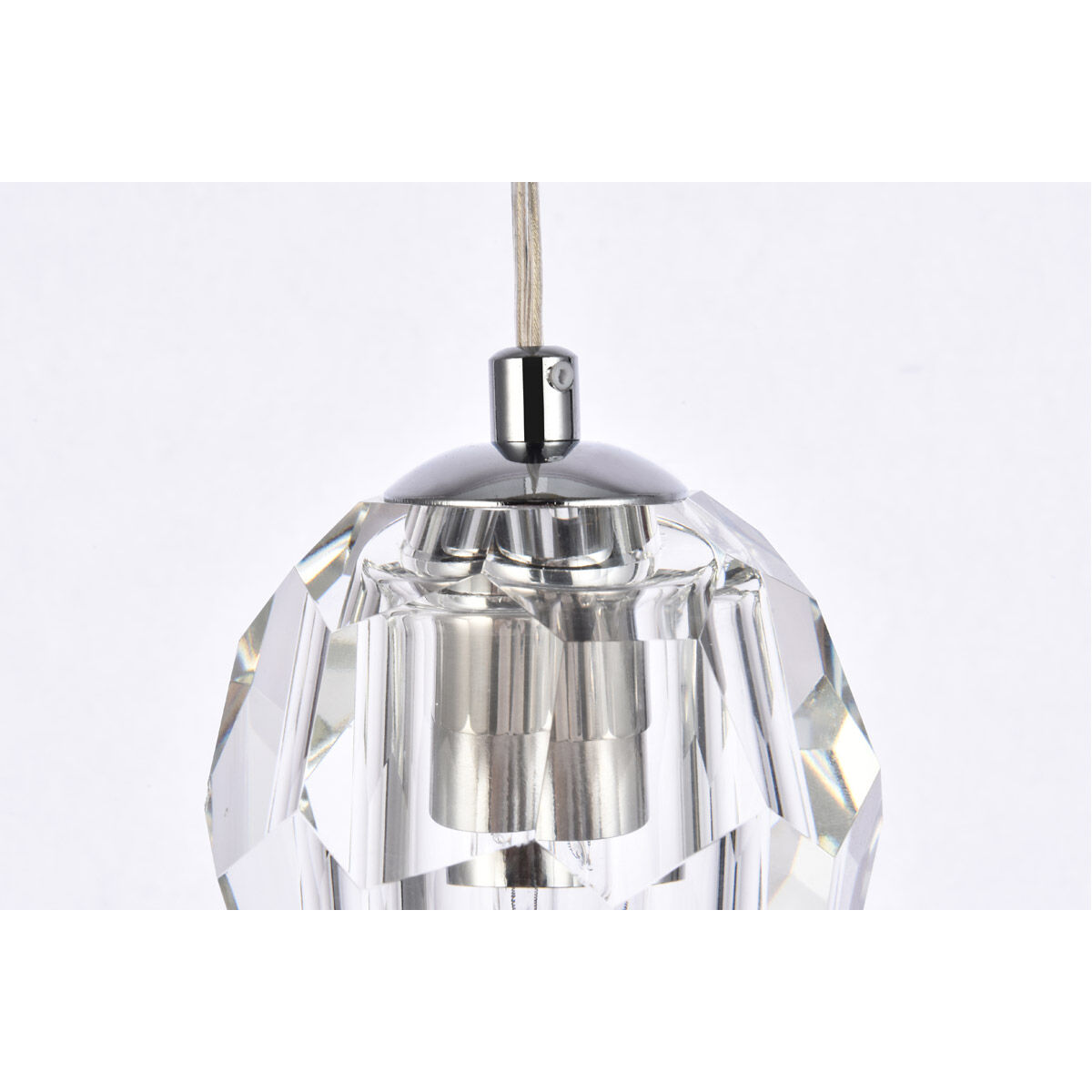 Eren 3 Light 12 inch Chrome Pendant Ceiling Light