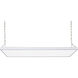 Brentwood LED 16 inch White Linear Hi-Bay Ceiling Light