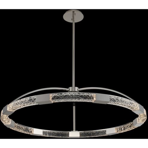 Athena LED 43 inch Polished Nickel Pendant Ceiling Light
