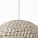 Breanne 4 Light 35 inch Vintage White Pendant Ceiling Light
