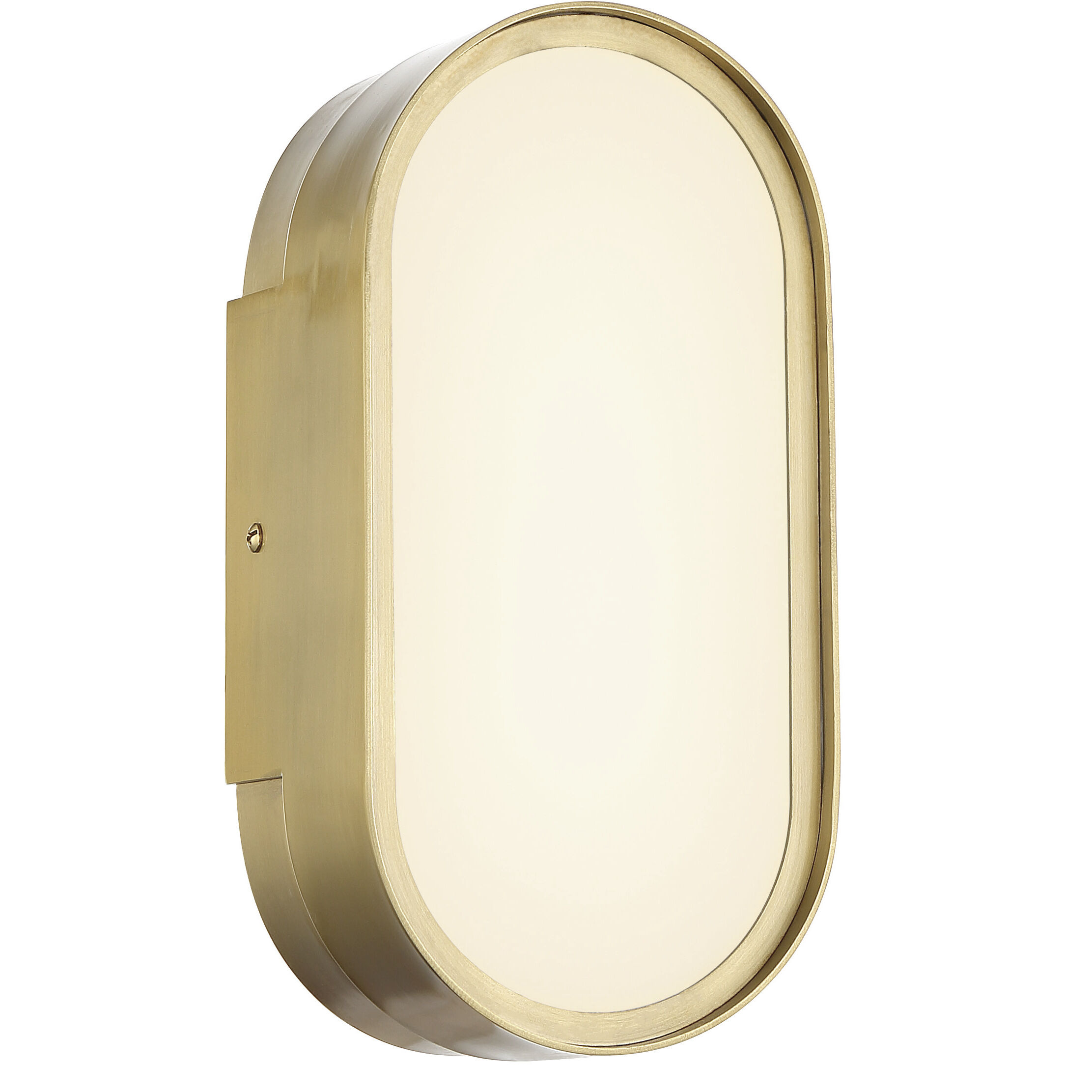 Melody LED 5 inch Satin Brass ADA Wall Sconce Wall Light