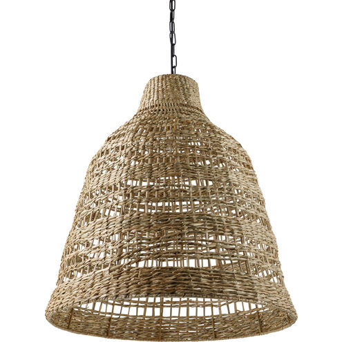 Windsong 1 Light 24 inch Black Pendant Ceiling Light