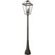 Talbot 4 Light 116.75 inch Oil Rubbed Bronze Outdoor Post Mounted Fixture