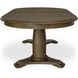 Jamie 76 X 46 inch Brown Extension Dining Table