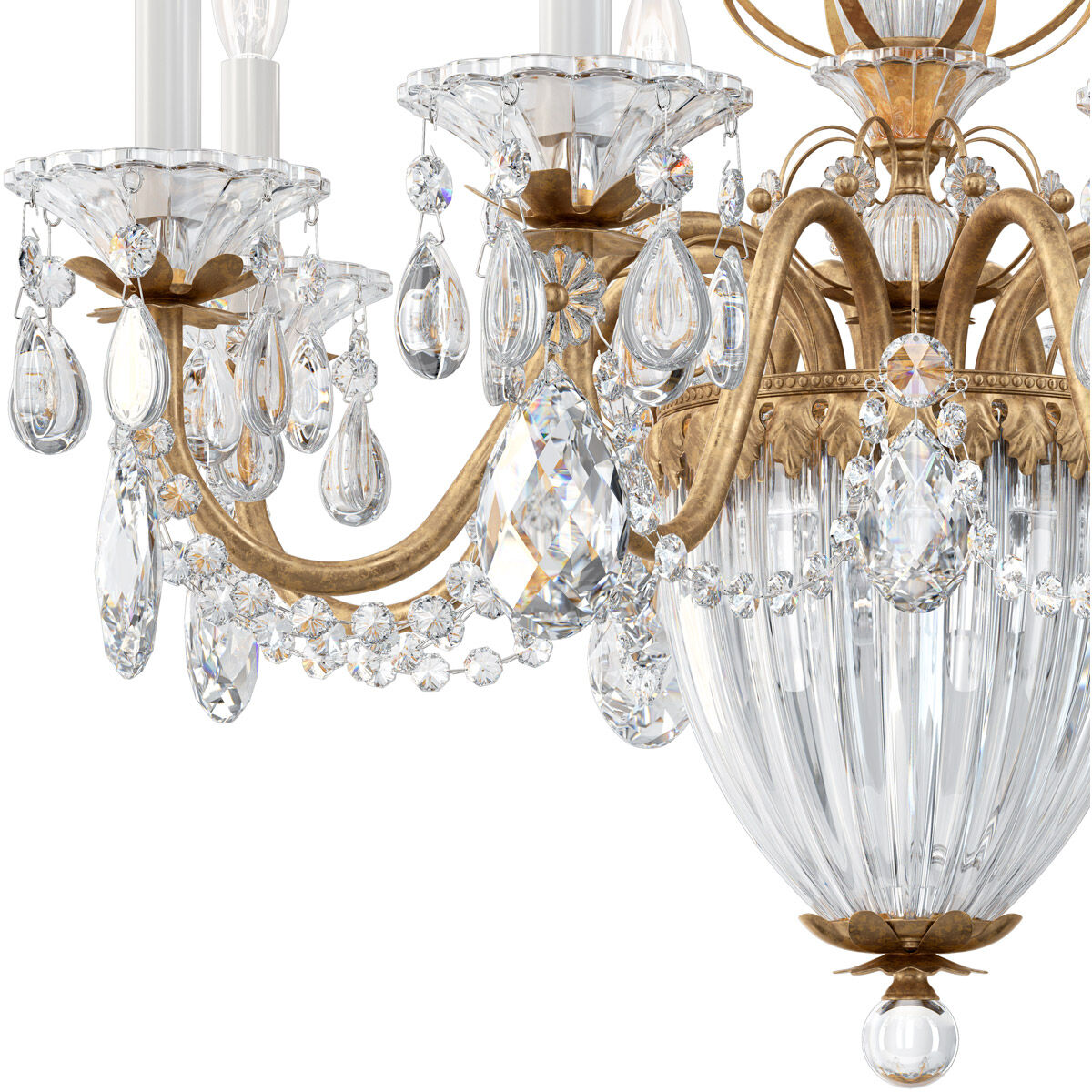 Bagatelle 11 Light 26.5 inch French Gold Chandelier Ceiling Light in Heritage