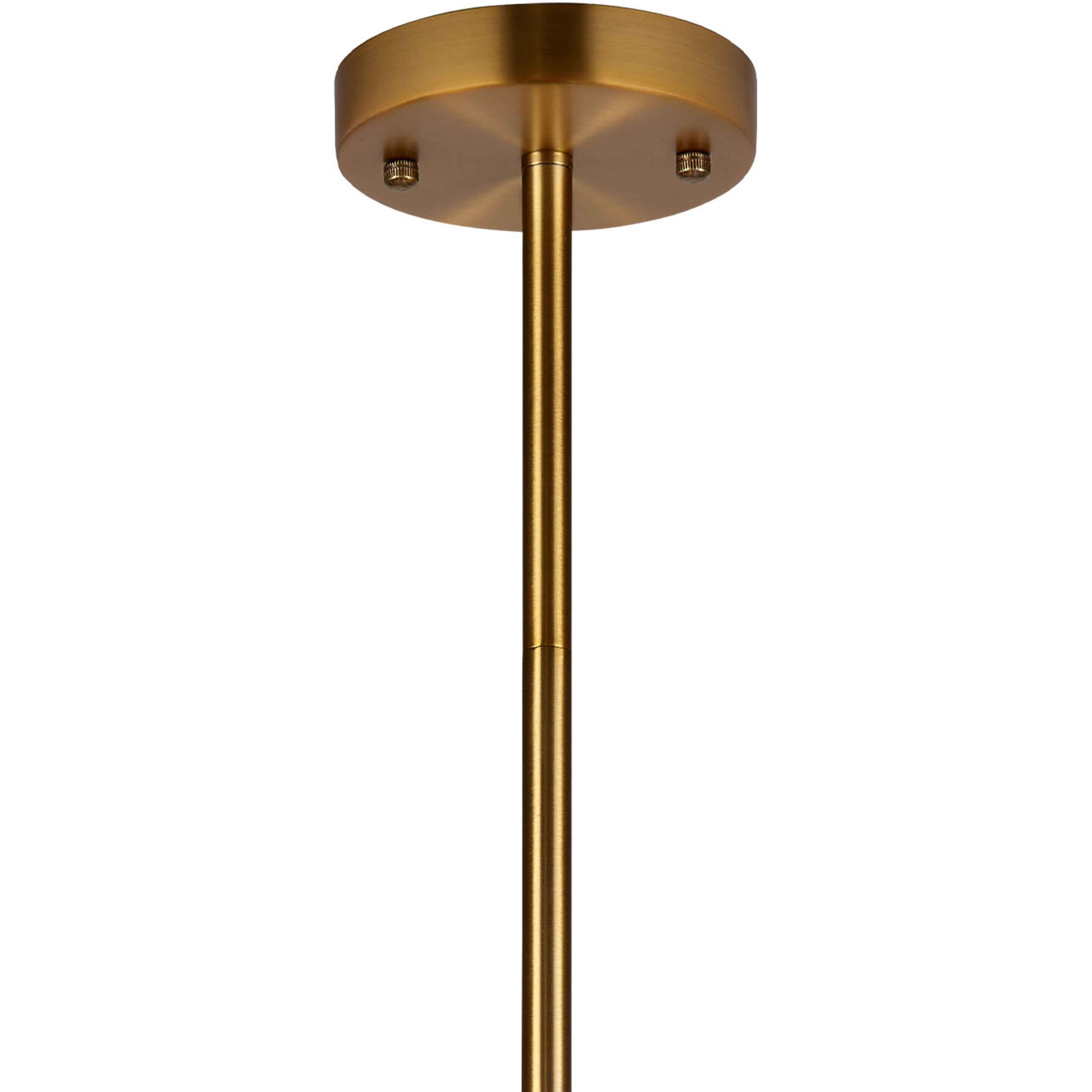 Holt 1 Light 7.25 inch Antique Brass Pendant Ceiling Light in Pink Glass