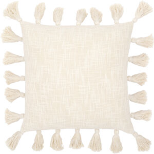 Kellie 20 inch Cream Pillow Kit in 20 x 20, Square