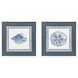 Seaside Blues Blue Framed Art, Propac