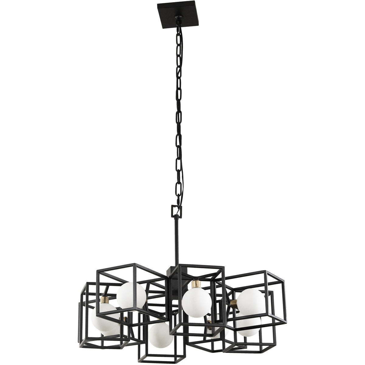 Plaza LED 25 inch Carbon and Havana Gold Chandelier Ceiling Light