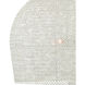 Piero 3 Light 31.5 inch White Chandelier Ceiling Light, Large