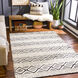 Santa Barbara 120 X 96 inch Cream Rug in 8 x 10, Rectangle