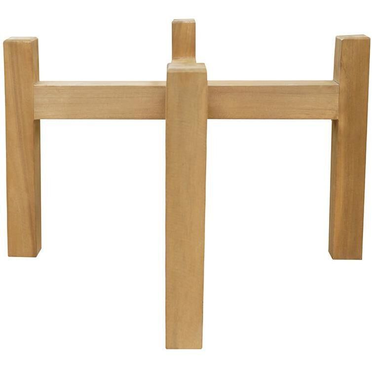 Acacia Natural Wood Planter Stand