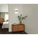 Encore LED Wall Sconce Wall Light in Brushed Chrome