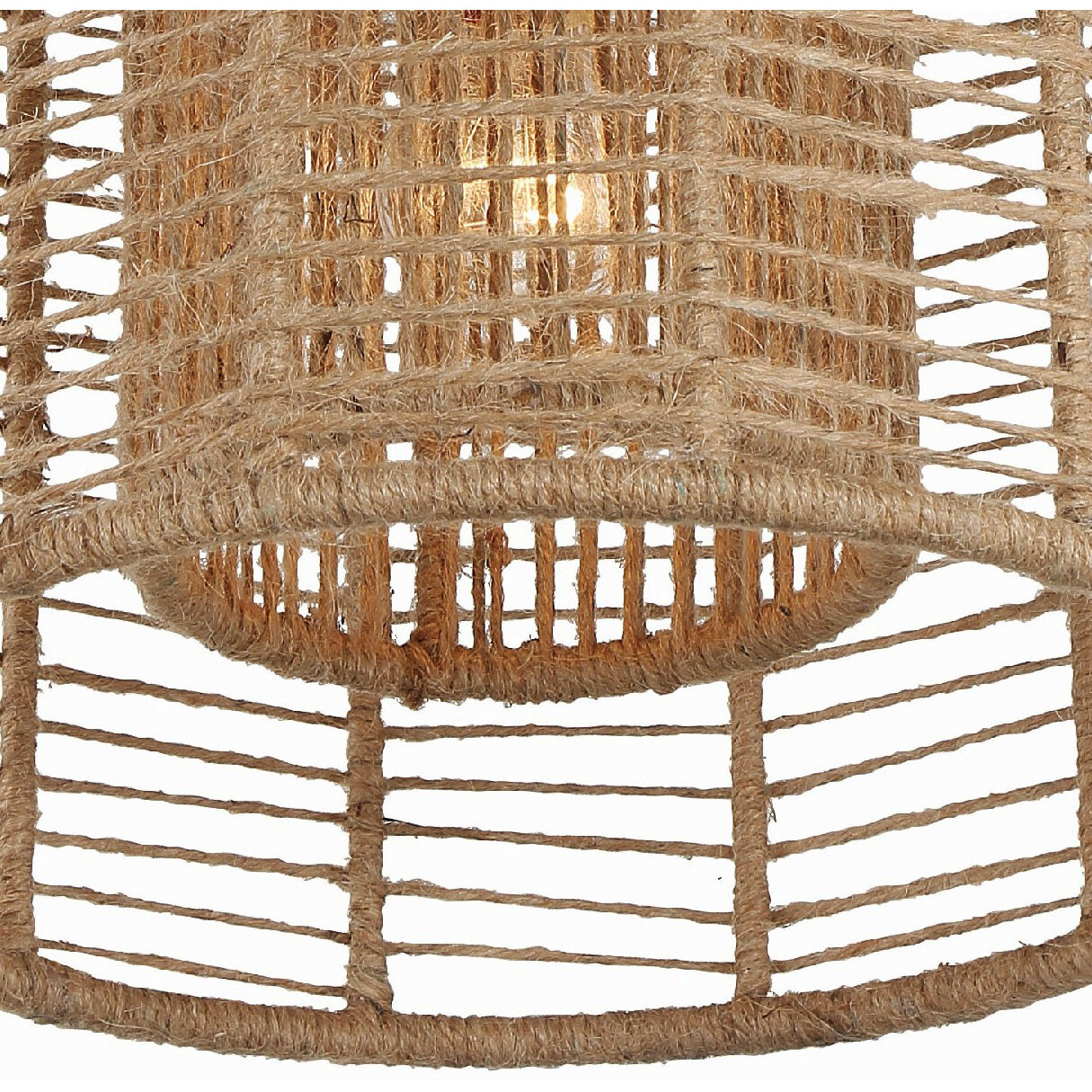 Jayna 1 Light 12.5 inch Burnished Silver Mini Chandelier Ceiling Light