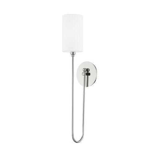 Harlem 1 Light 5.25 inch Polished Nickel Wall Sconce Wall Light