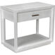 Antony 32 X 28.5 inch White Wash Side Table