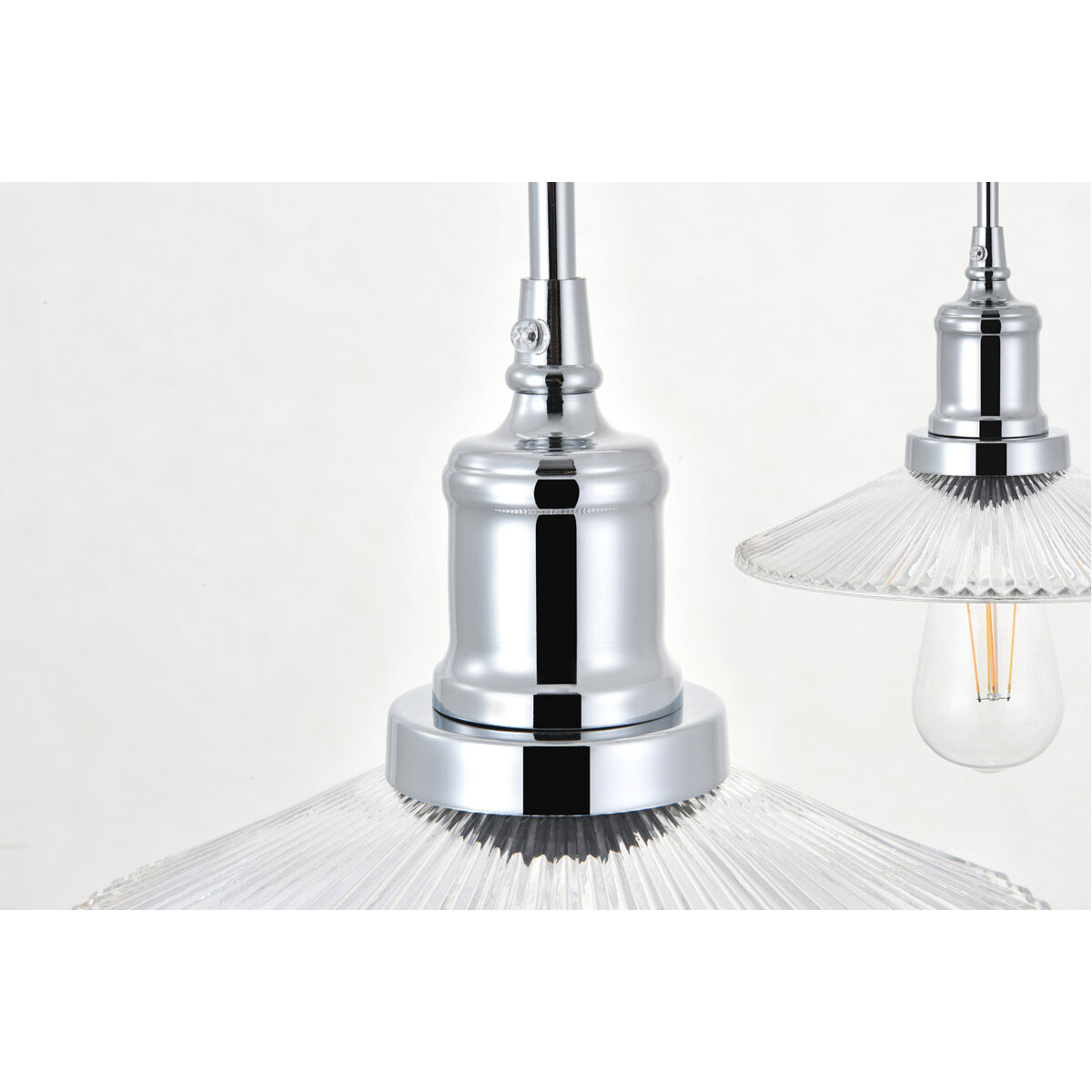 Waltz 5 Light 49 inch Chrome Pendant Ceiling Light