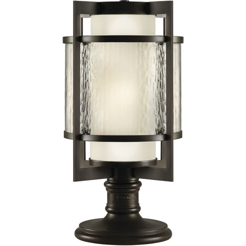 Singapore Moderne Outdoor 2 Light 24 inch Bronze Outdoor Adjustable Pier/Post Mount