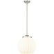 Franklin Restoration White Venetian 1 Light 13.75 inch Pendant