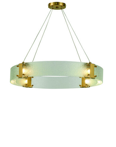 Lyra 5 Light 32 inch Gold Dining Chandelier Ceiling Light