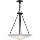 Newburgh 3 Light 20 inch Black Pendant Chandelier Ceiling Light