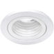 Signature MR16 White Step Baffle Trim in Black, Commercial and Residential Lighting