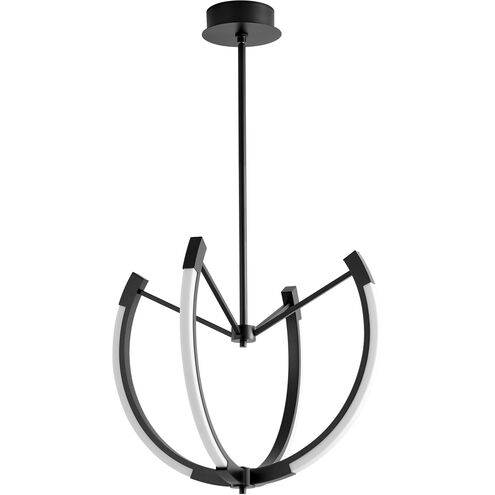 Utopia LED 28 inch Black Pendant Ceiling Light