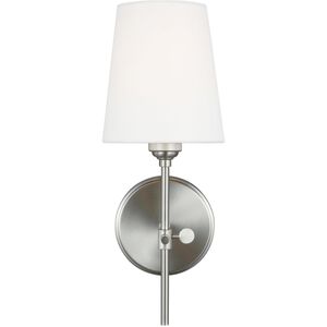 TOB by Thomas O'Brien Baker 1 Light Brushed Nickel Sconce Wall Light