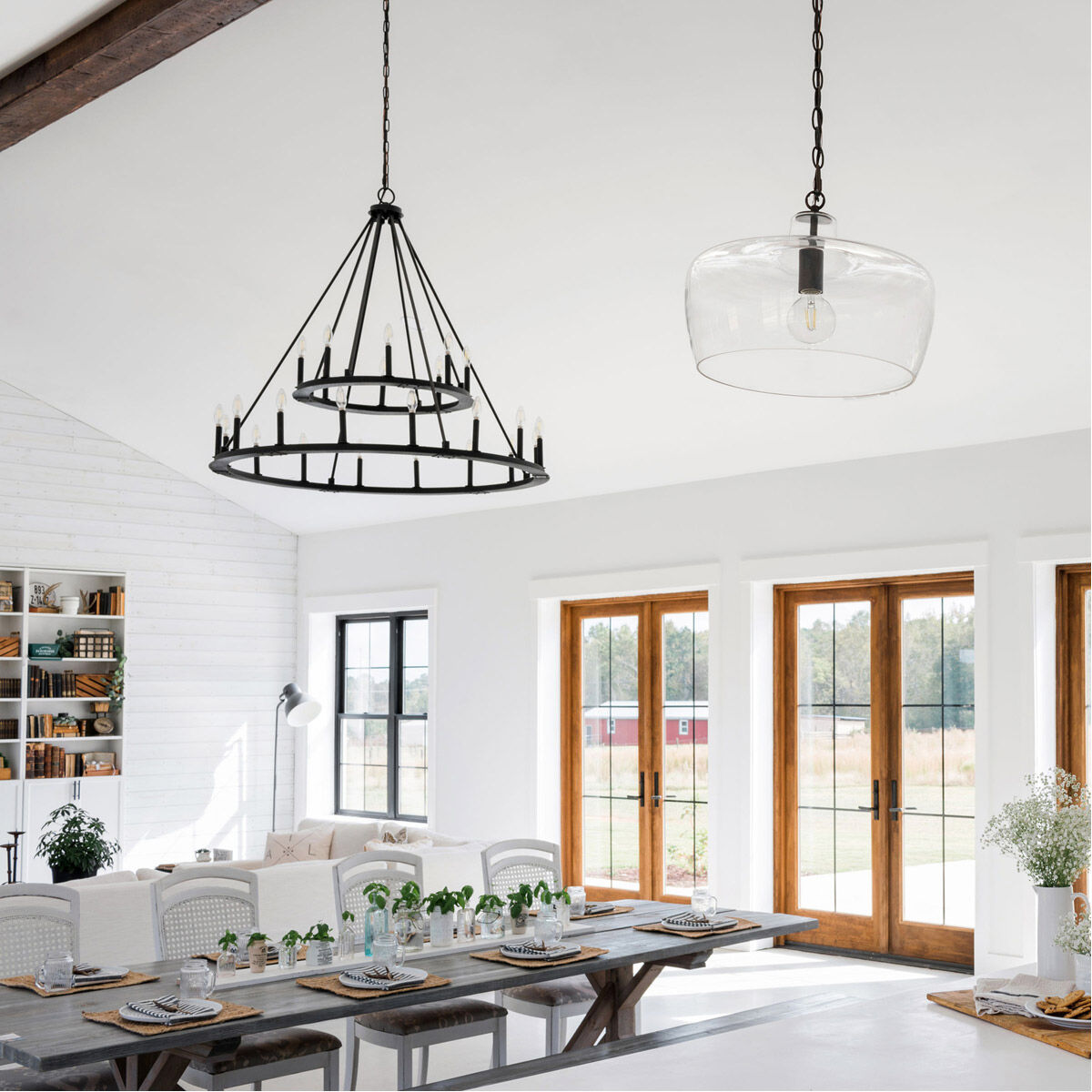 Black iron dining room lights cheap