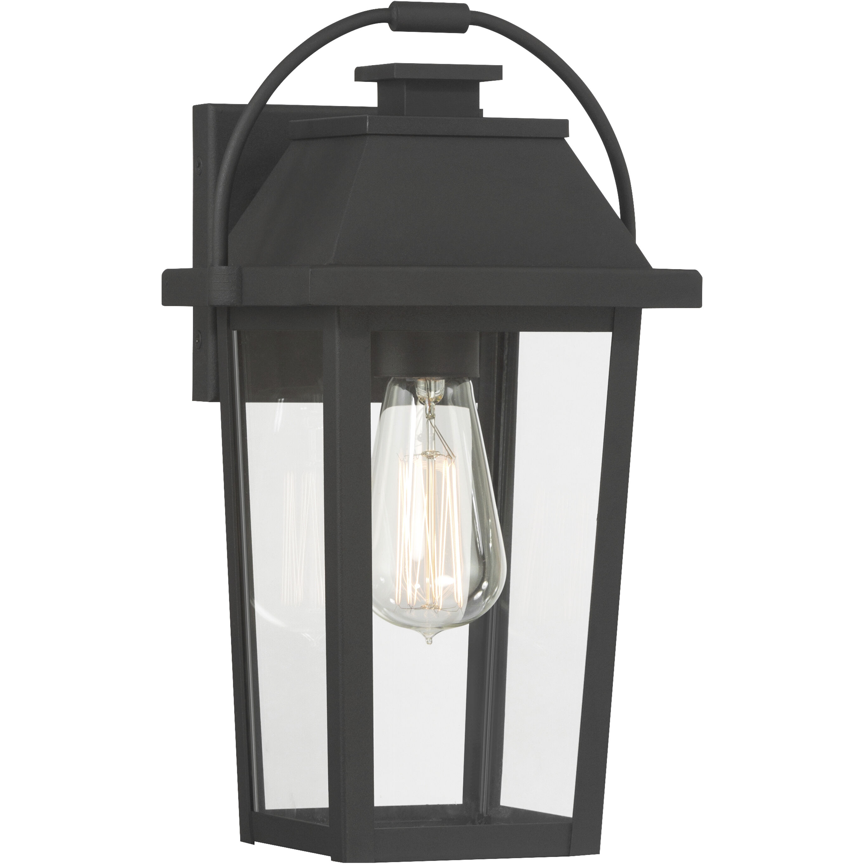 Branwyn 1 Light 13 inch Sand Coal Black Outdoor Wall Lantern