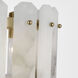 AERIN Bonnington 4 Light 14.25 inch Hand-Rubbed Antique Brass Flush Mount Ceiling Light, Small