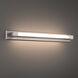 Barre 1 Light 37 inch Brushed Nickel Bath Vanity & Wall Light in 3500K, 37in.