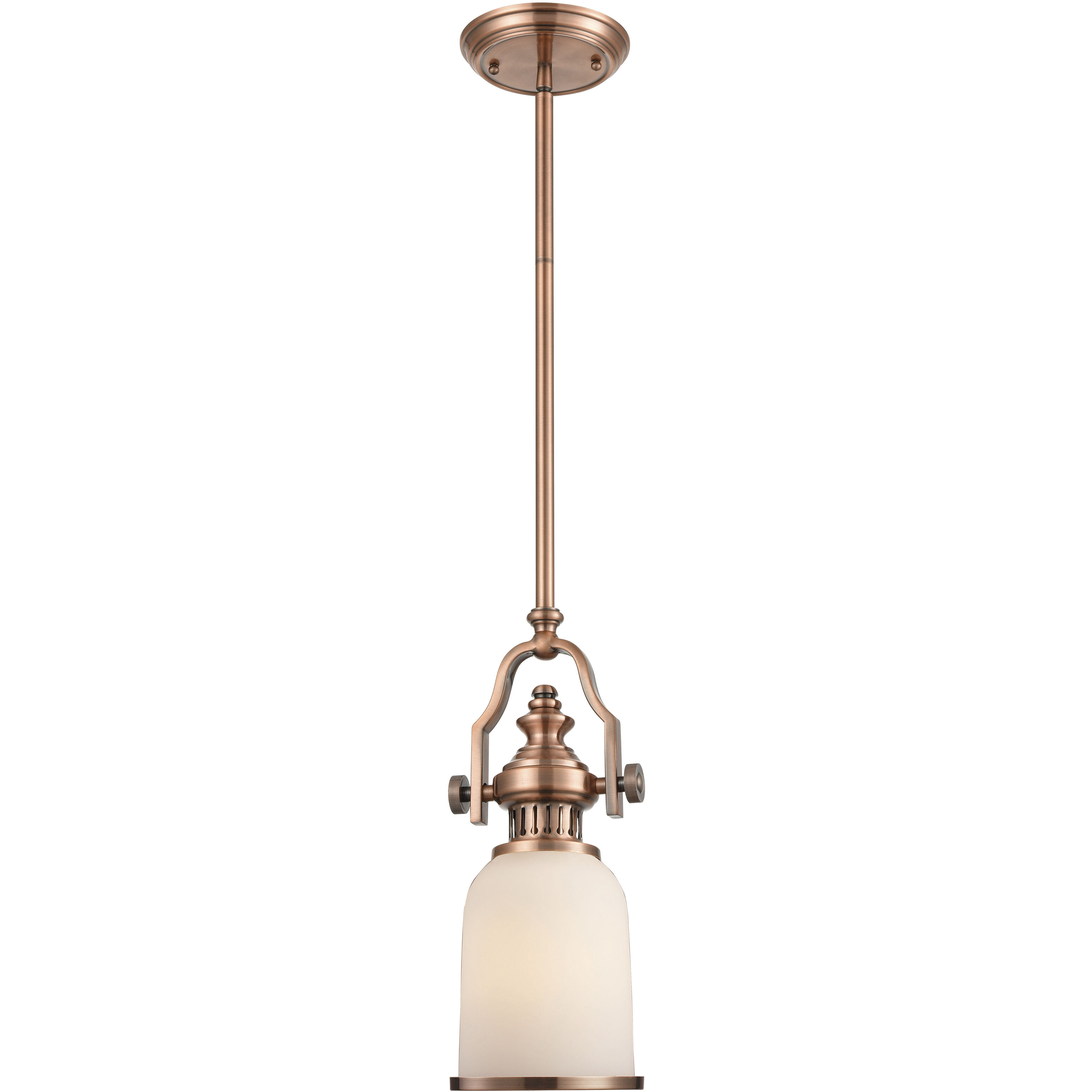Chadwick 1 Light 6 inch Antique Copper Mini Pendant Ceiling Light