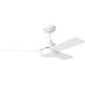 Jovie 44 44 inch Matte White Indoor/Outdoor Ceiling Fan